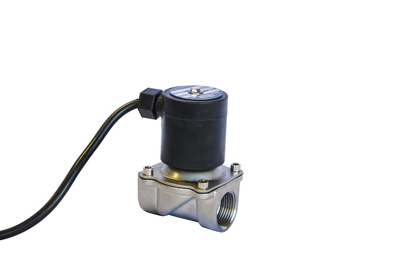 Быстродействующий электромагнитный клапан, IP68, DN25, 12B DC, ЭМК-1"-12В, нерж. сталь