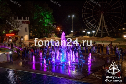Фонтан в водном парке