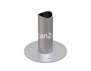 Стойка L150, D150, AISI304 полированная